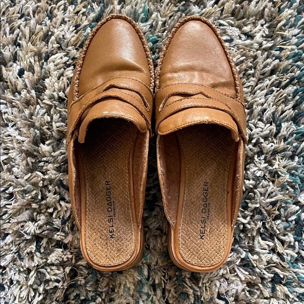 Kelsi Dagger Women's Brown Mules
